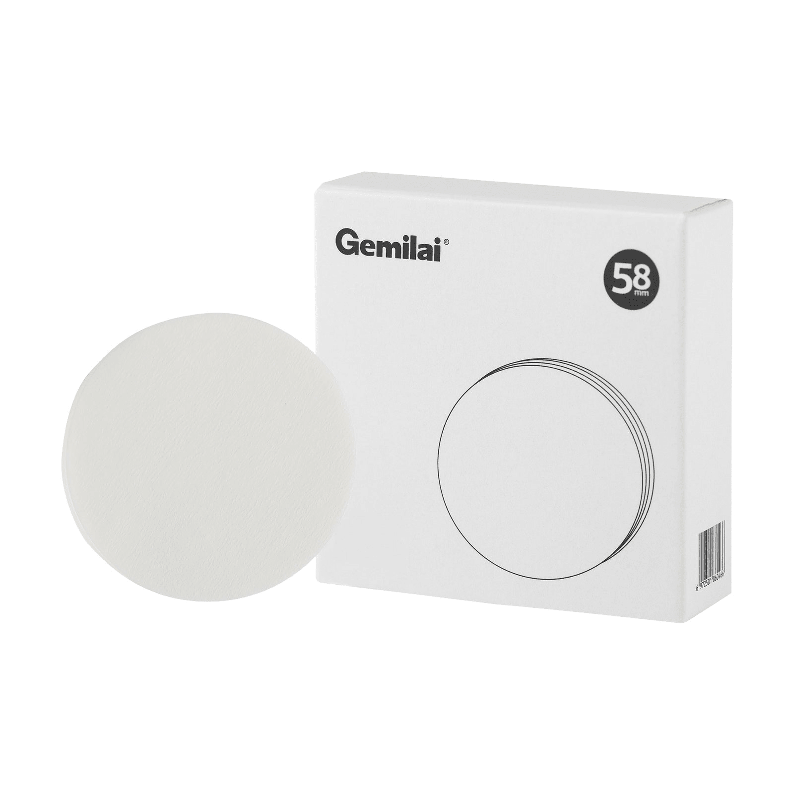 58mm Espresso Paper Filters - Gemilai