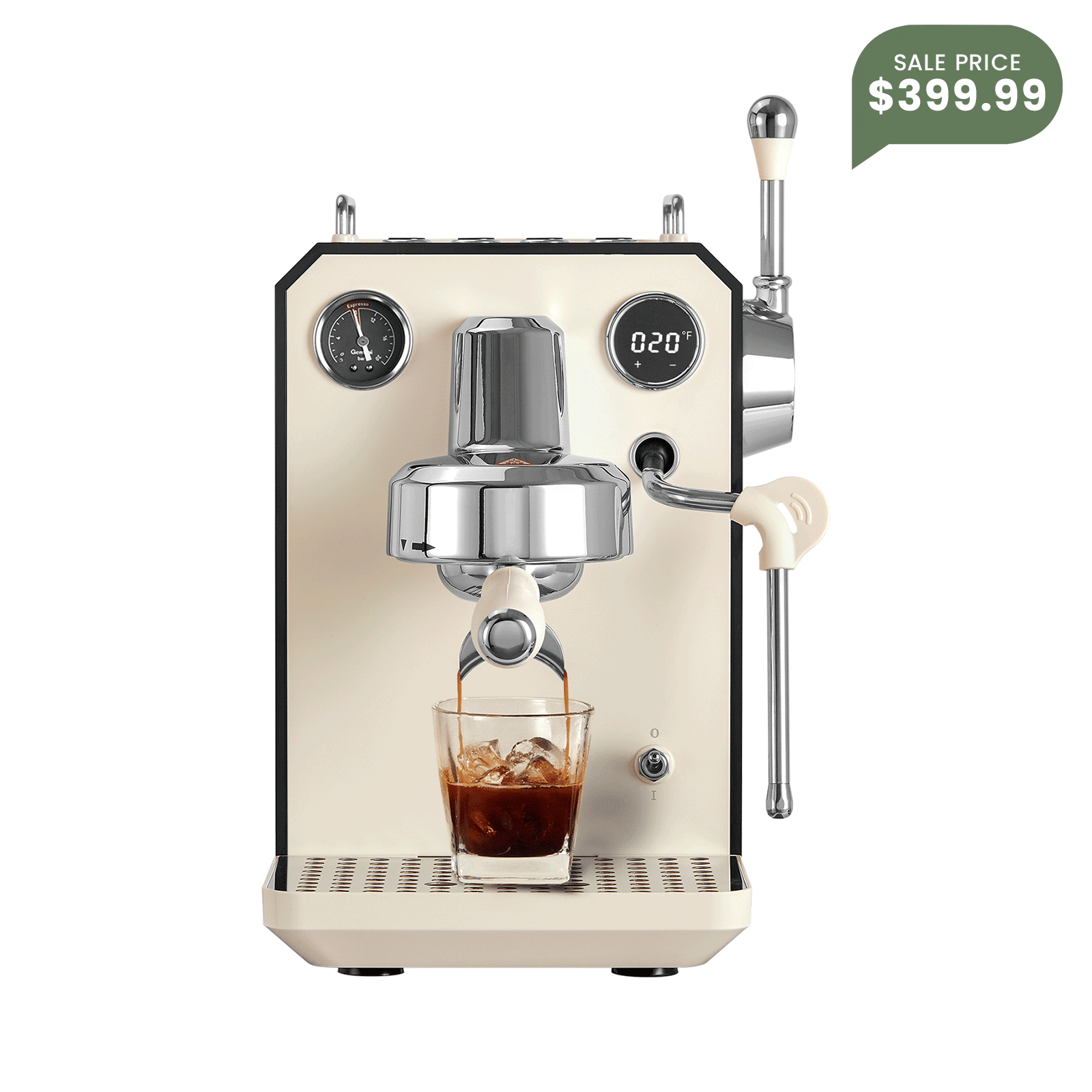 Owl G3006A Espresso Machine with Hot & Cold Dual Brew - Gemilai